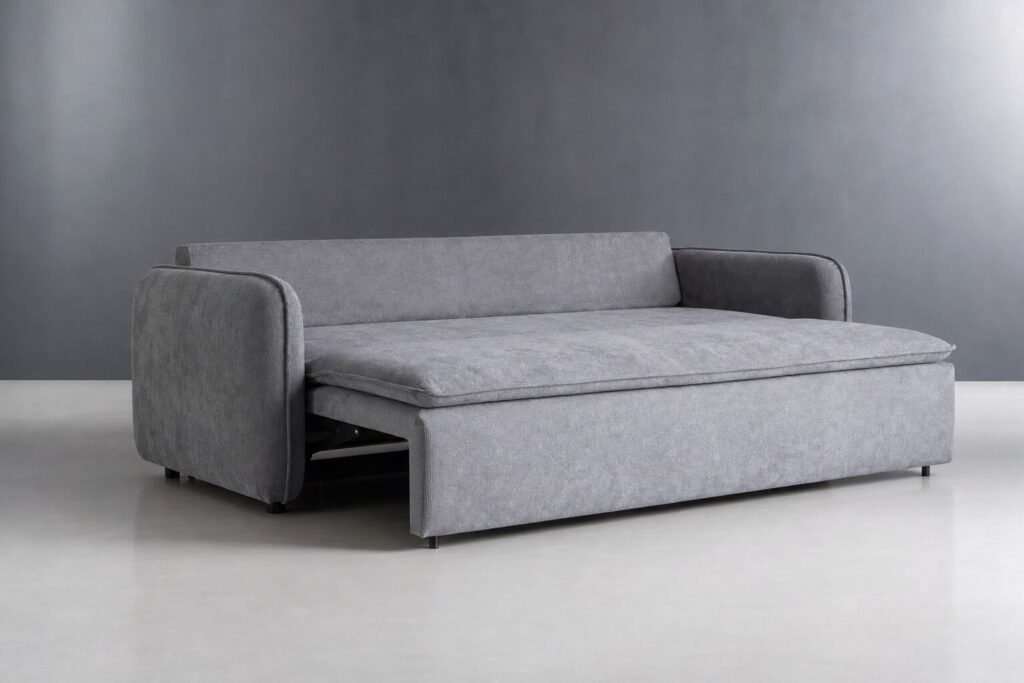Hudson 3-Seater Sleeper Couch - Slate Alternate