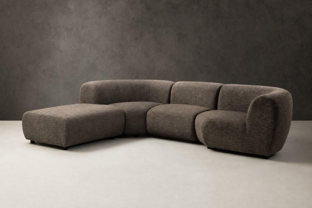 Wentworth Modular L-Shape Couch - Wood Drift Alternate