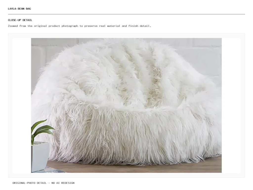 Layla Bean Bag Closeup
