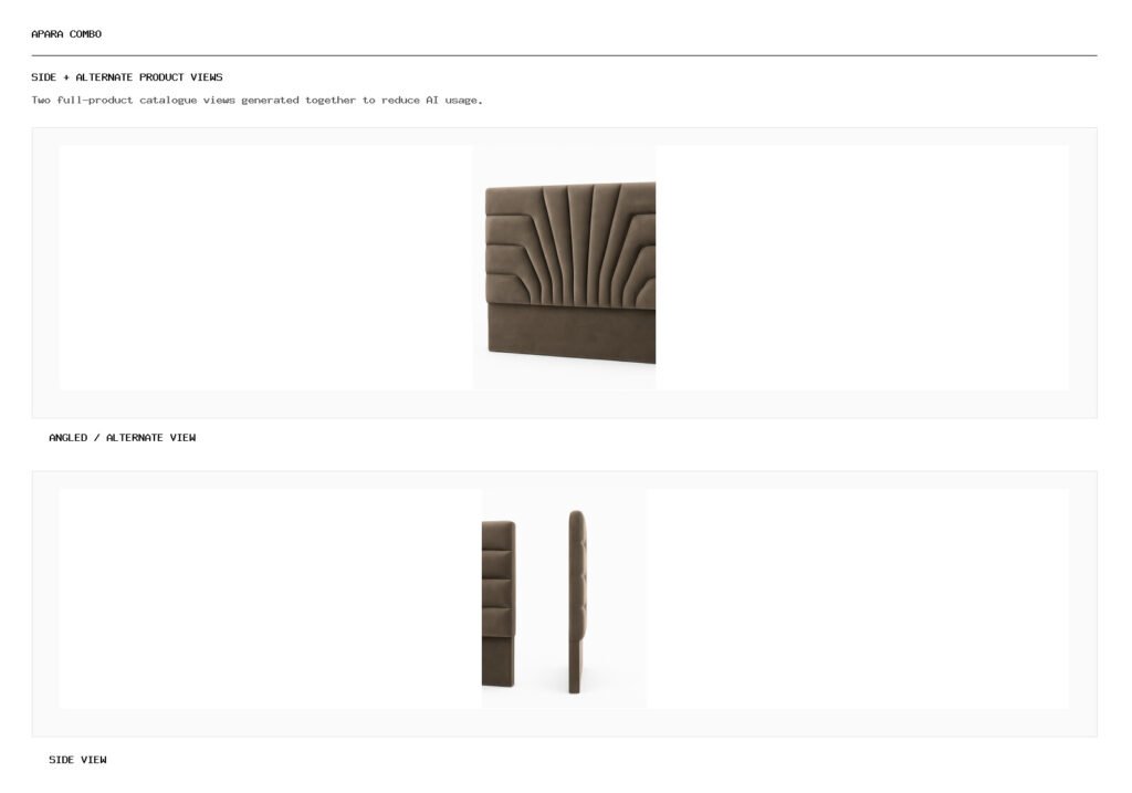 Apara Combo angled alternate and side product views