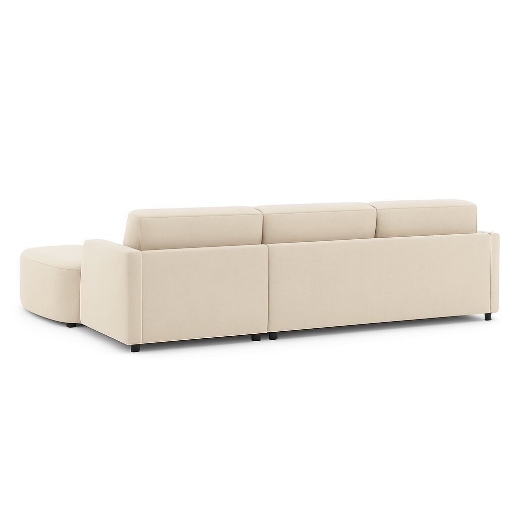 Mattelda Left Modular Sleeper Couch Sofa Bed Rear