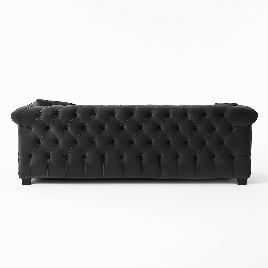 Gariette Deep Button Sofa Rear