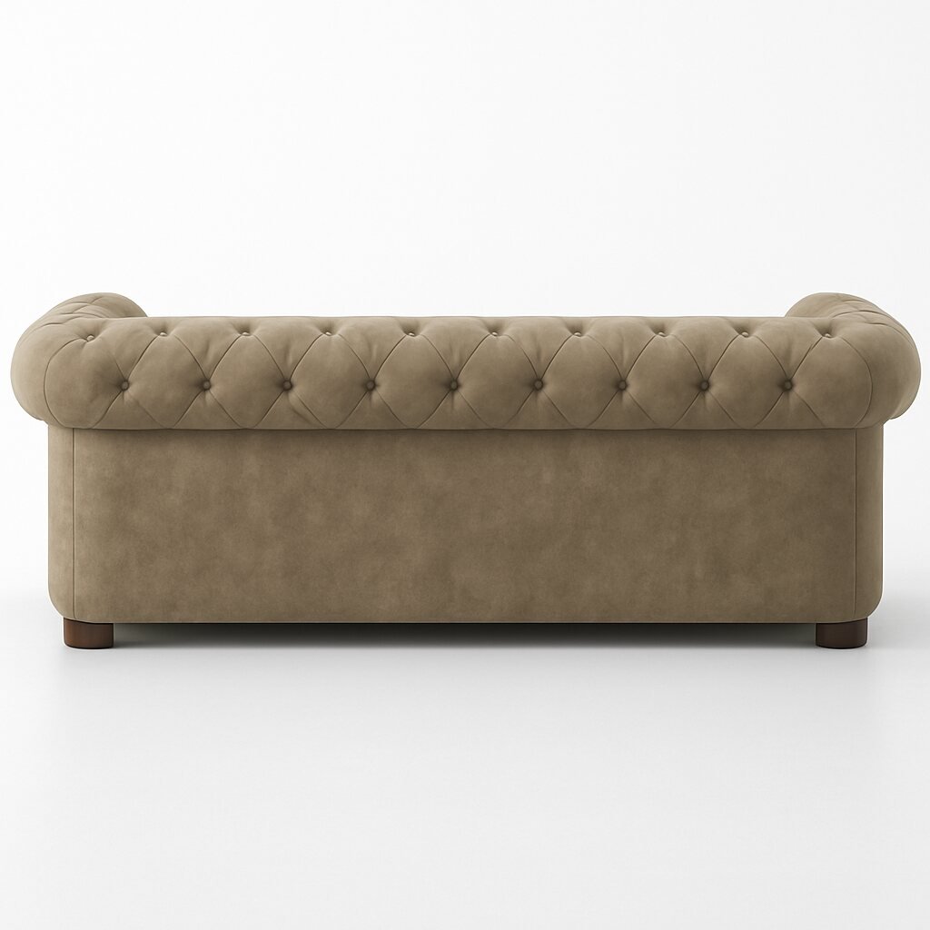 Liesha Deep Button Sofa Rear
