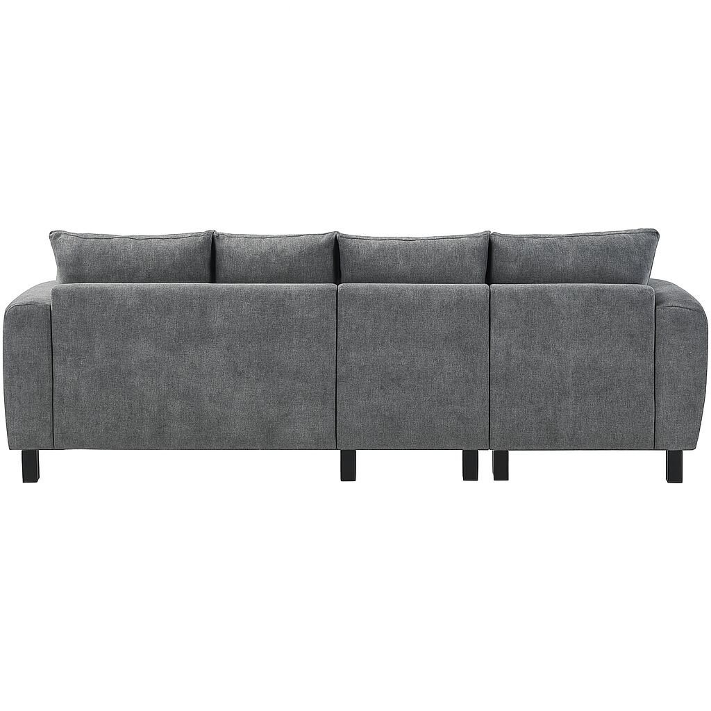 Suzan Plush Comfort Couch Rear