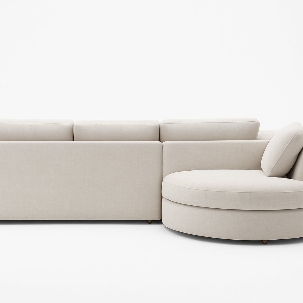 Rode Sectional Sofa Rear