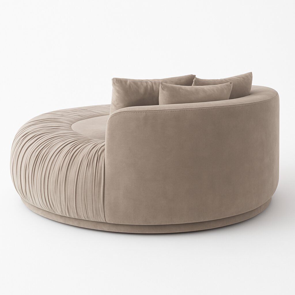 SANDY PLEATED LAZY DAYBED Rear