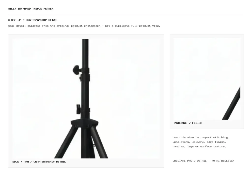 Milex Infrared Tripod Heater Closeup