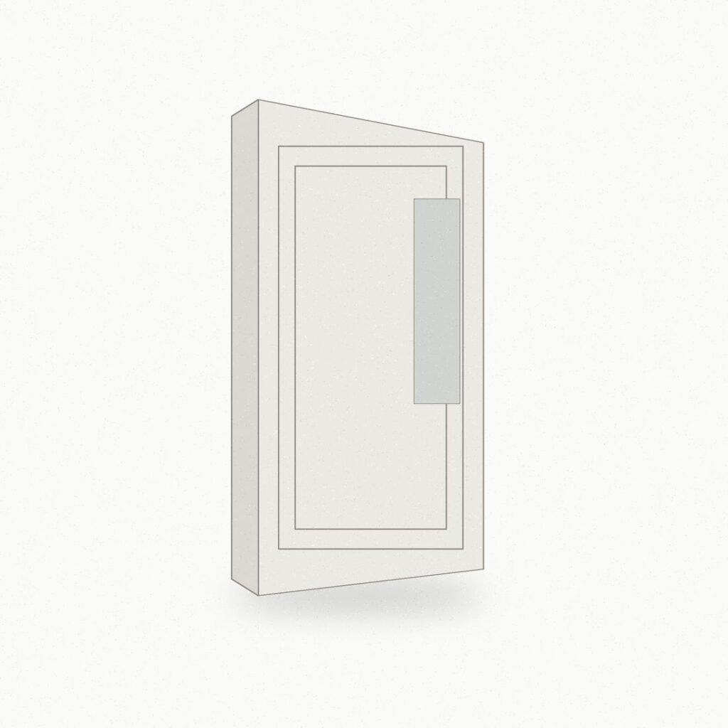 AMALFI GRAND DISPLAY WARDROBE UNIT Side