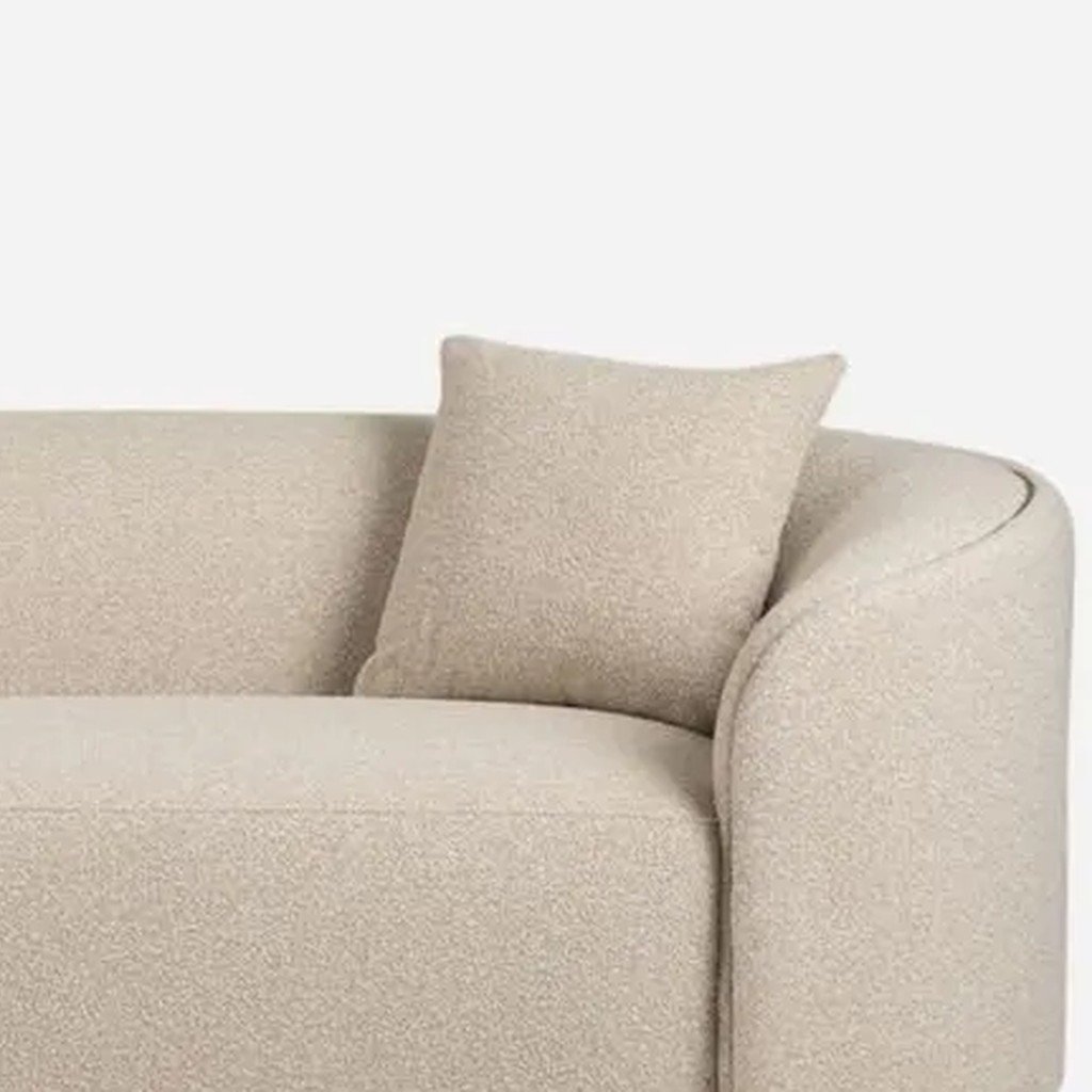 Asante 3 Seater Couch Cloud Natural Closeup
