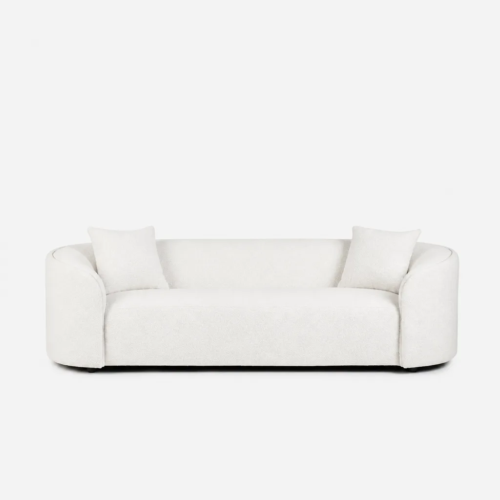 Asante 3 Seater Couch Cloud Natural