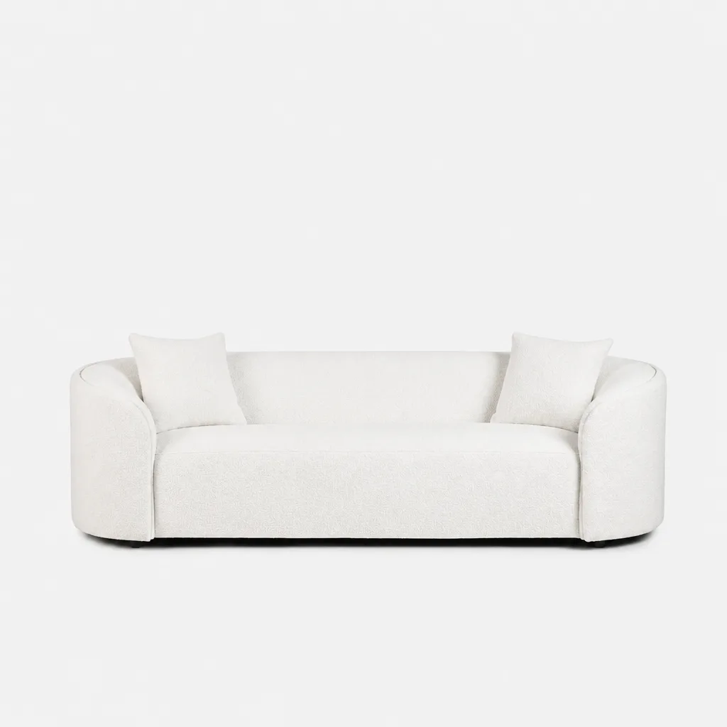 Asante 3 Seater Couch Cloud Natural