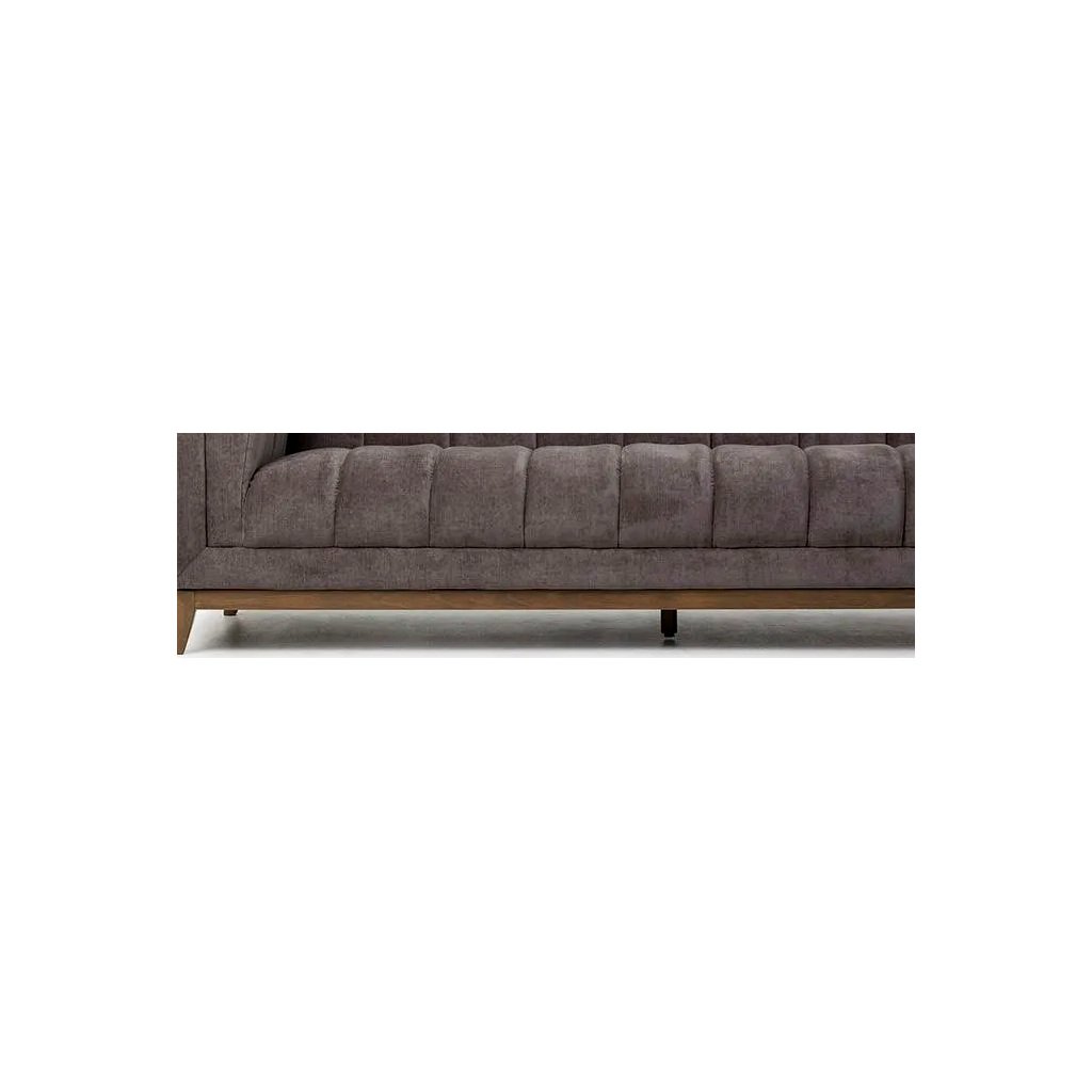 Audrey 4 Seater Danny Charcoal Closeup