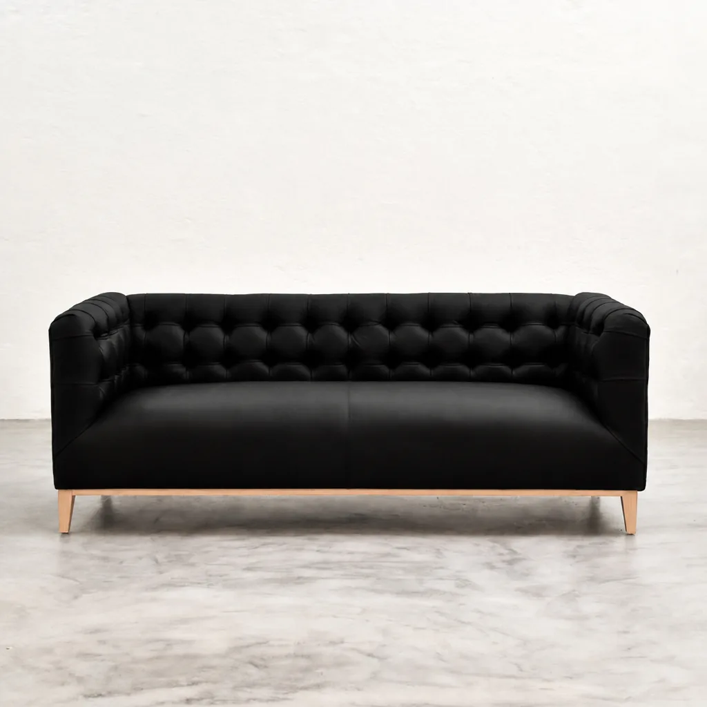 Barkly 3 Seater Leather Couch