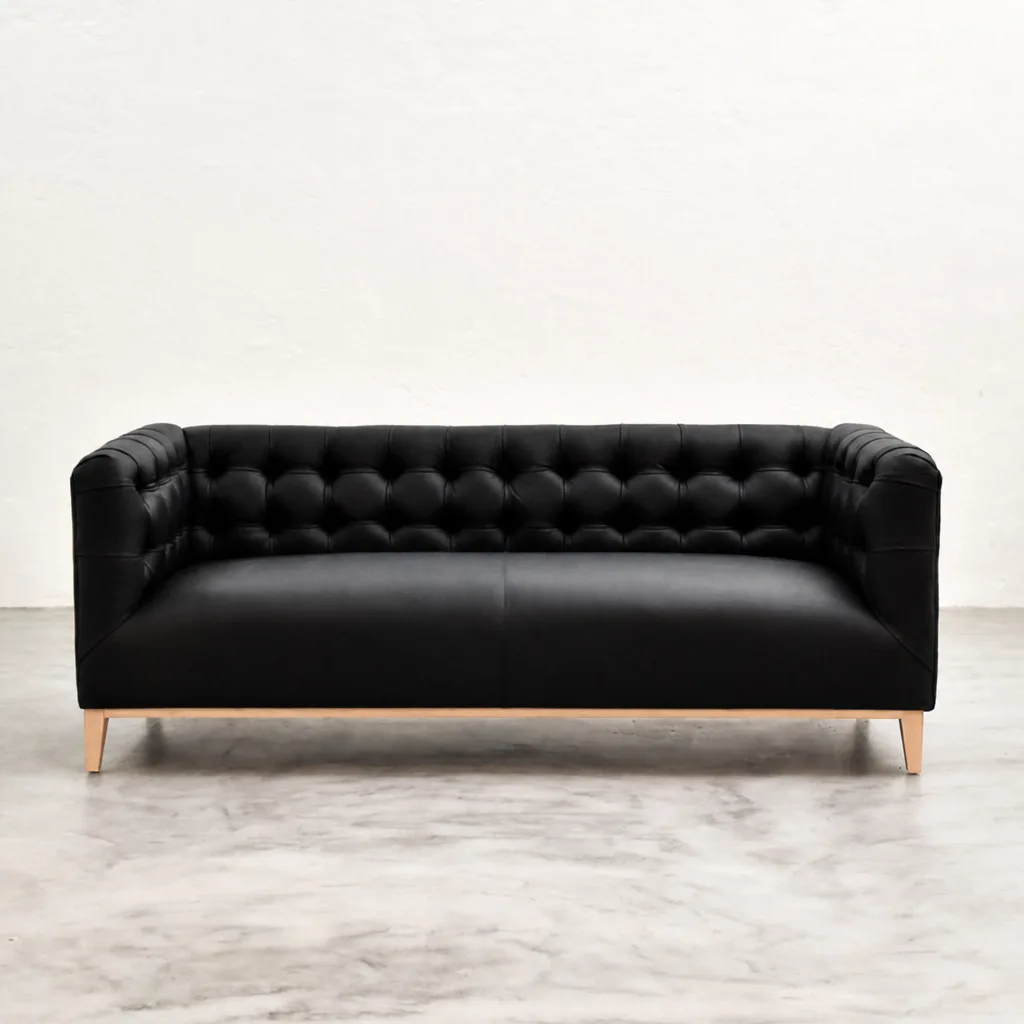 Barkly 3 Seater Leather Couch
