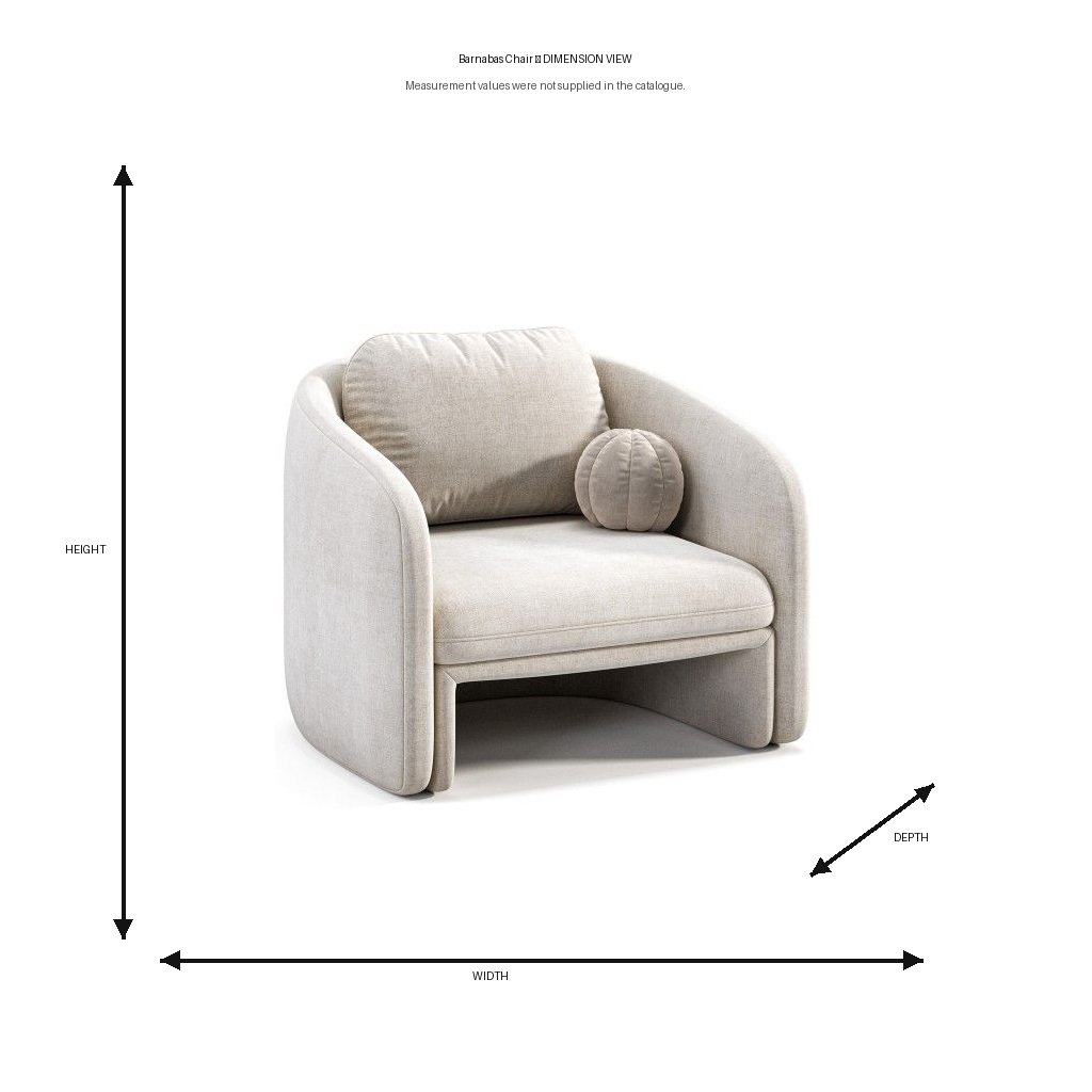 Barnabas Chair Dimension