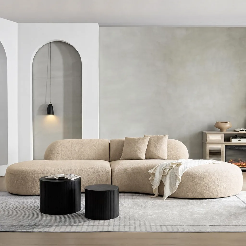 Benin Curved Sofa