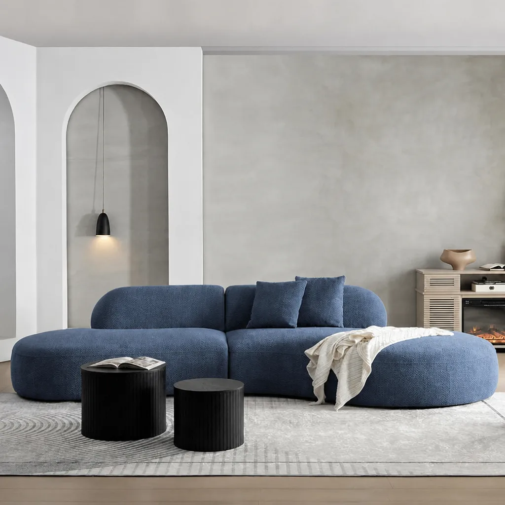 Benin Curved Sofa