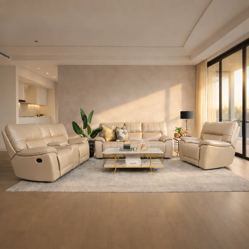 Bentley 3+2+1 Leather Recliner Home Theatre Suite