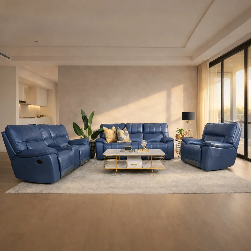 Bentley 3+2+1 Leather Recliner Home Theatre Suite