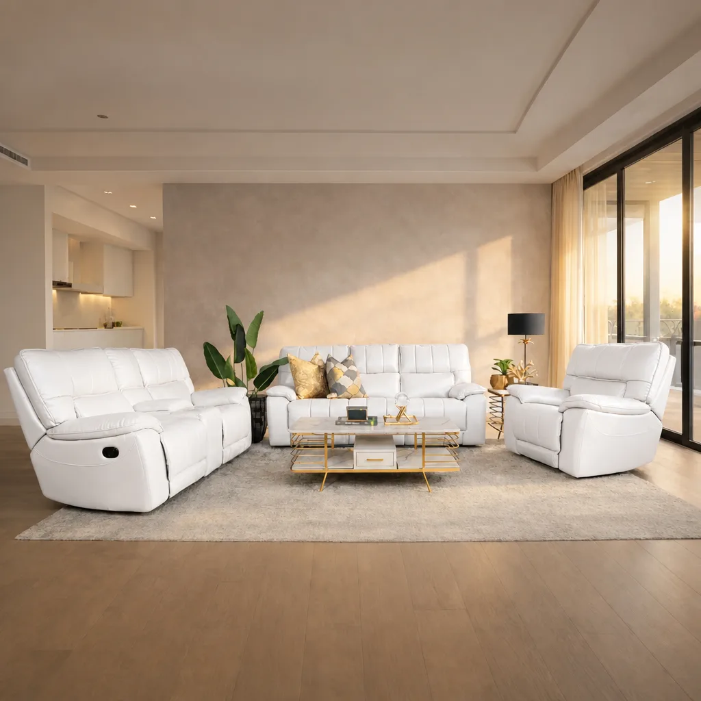 Bentley 3+2+1 Leather Recliner Home Theatre Suite