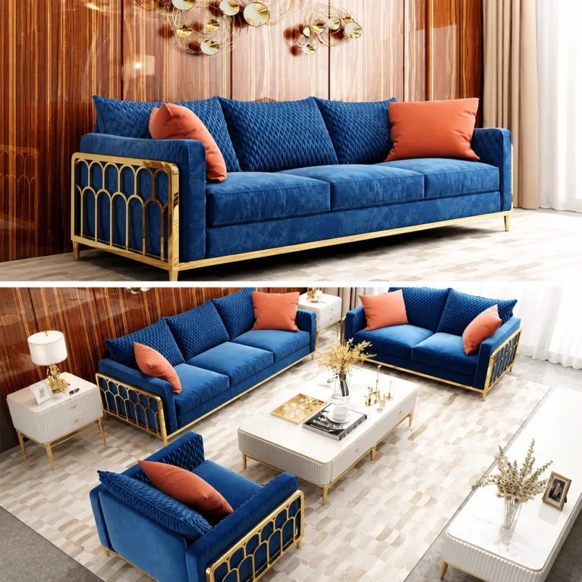 CELESTIA PRESTIGE VELVET SOFA