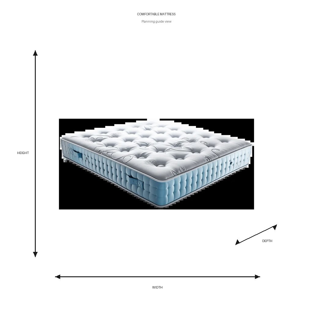 Comfortable Mattress Dimension