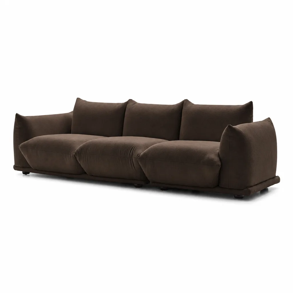 Davies 4 Seater Sherpa Sofa