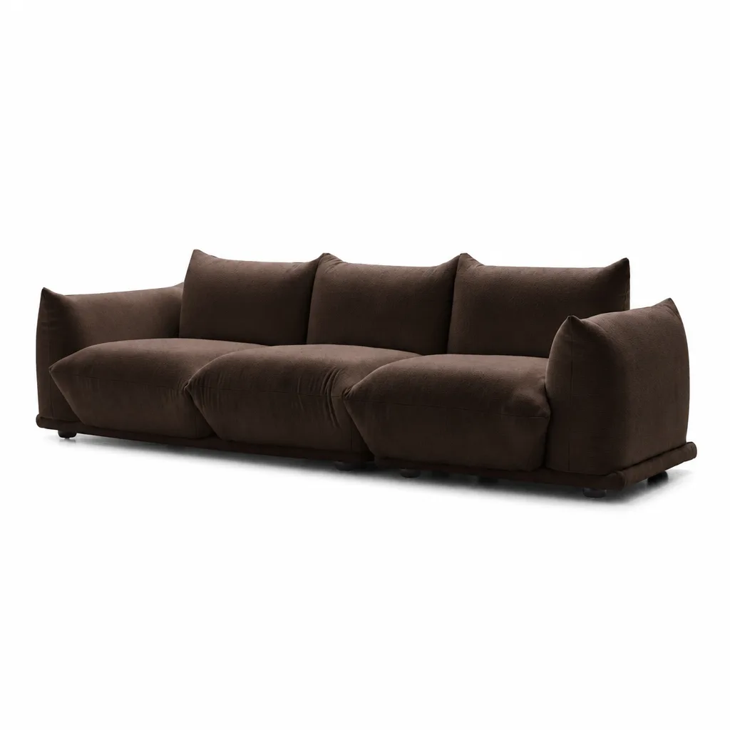 Davies 4 Seater Sherpa Sofa