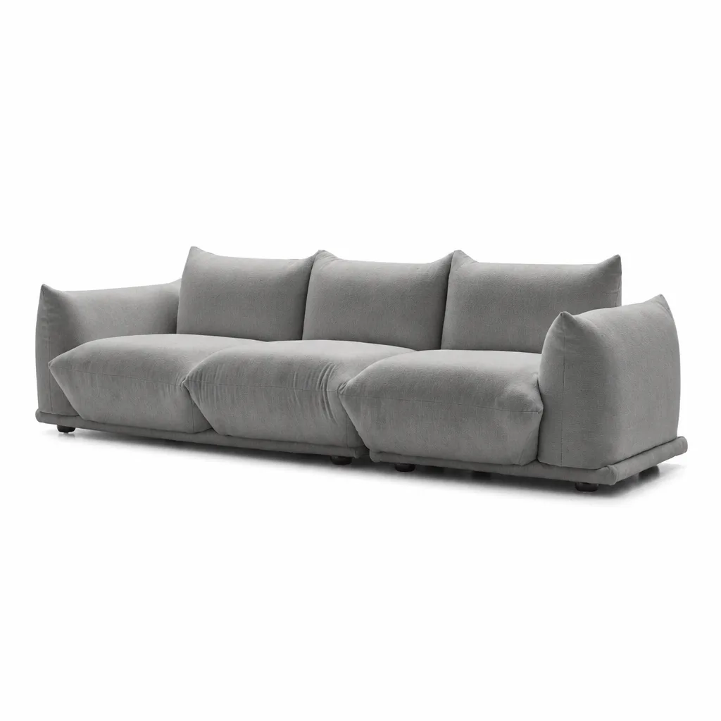 Davies 4 Seater Sherpa Sofa