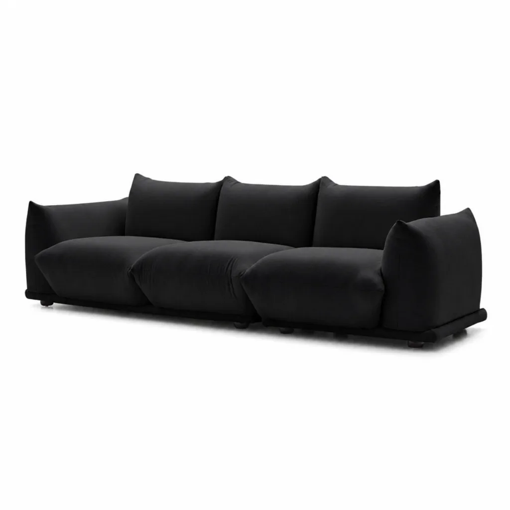 Davies 4 Seater Sherpa Sofa | Maison Luxe Interiors