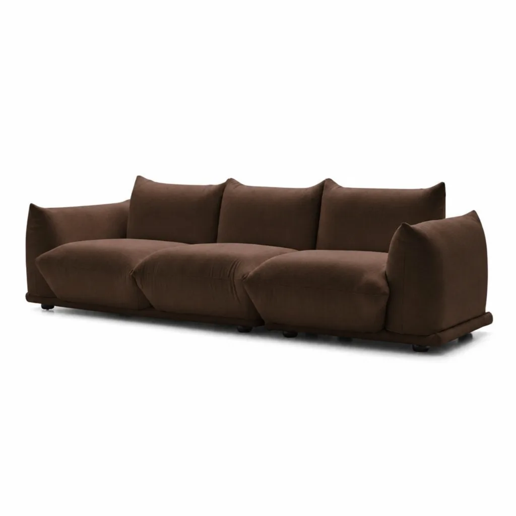 Davies 4 Seater Sherpa Sofa | Maison Luxe Interiors