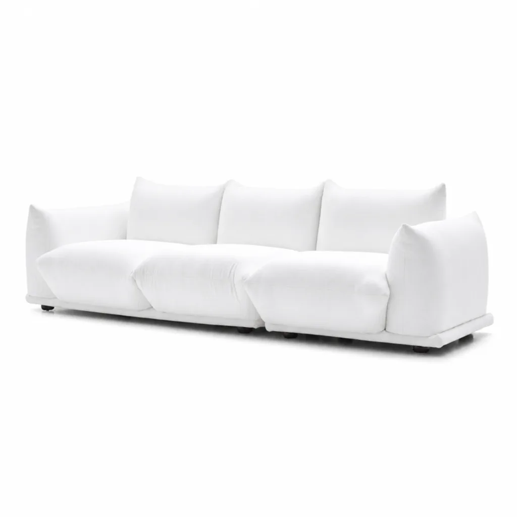 Davies 4 Seater Sherpa Sofa | Maison Luxe Interiors