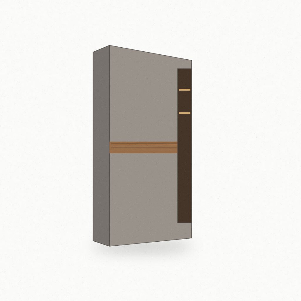 DOMENICO ELITE PANEL WARDROBE Side