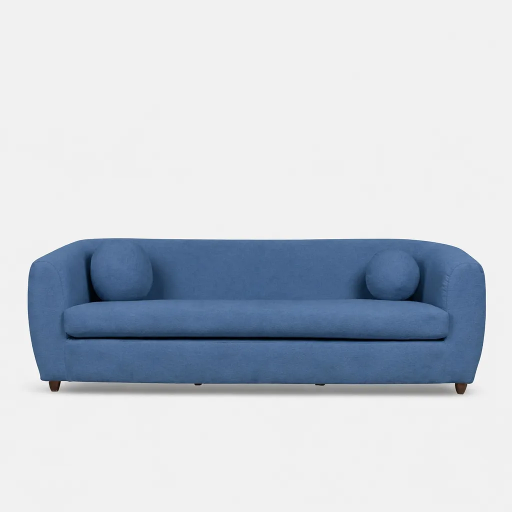 Ellis 4 Seater Couch LuxGuard Boucle Snowdown Nougat