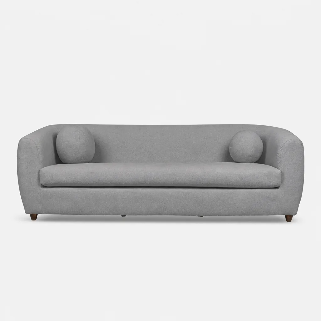Ellis 4 Seater Couch LuxGuard Boucle Snowdown Nougat