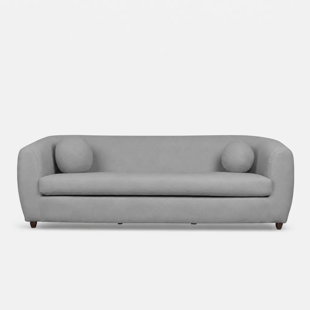 Ellis 4 Seater Couch LuxGuard Boucle Snowdown Nougat