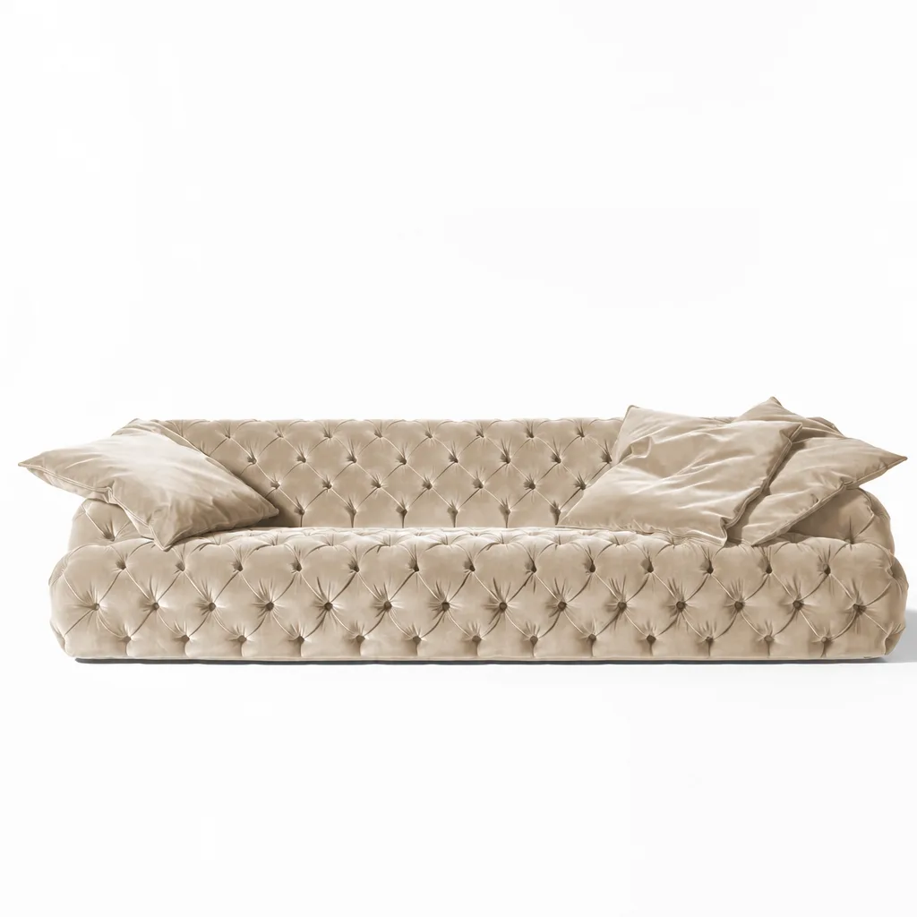 Gariette Deep Button Sofa