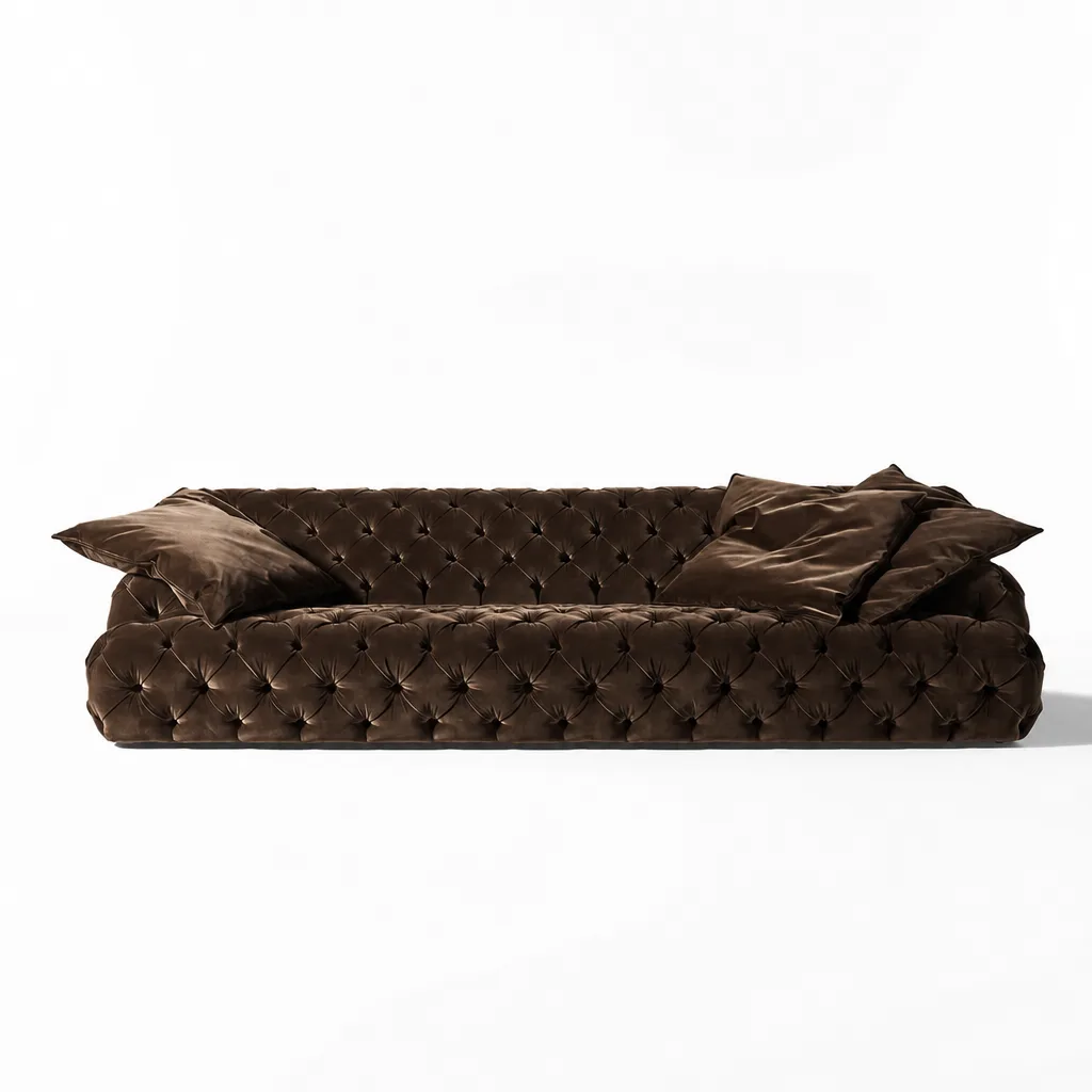 Gariette Deep Button Sofa