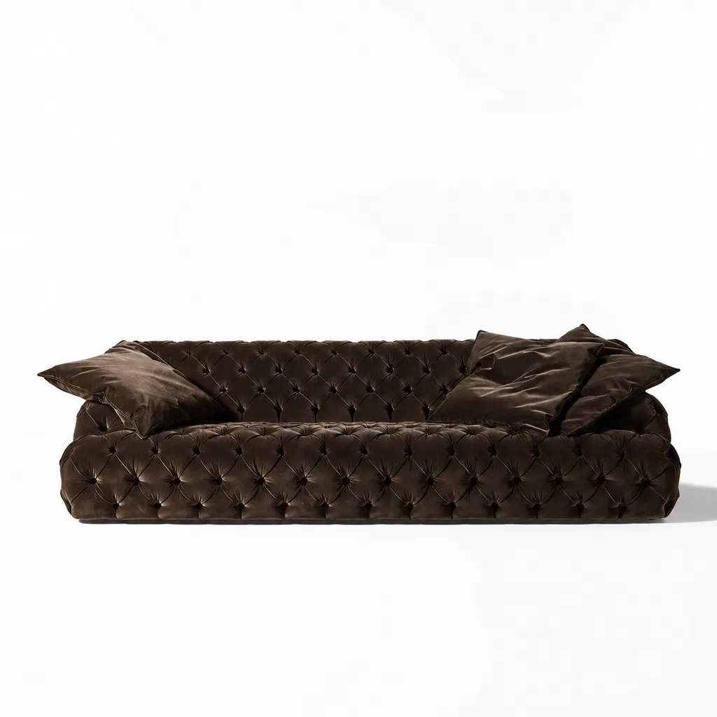 Gariette Deep Button Sofa