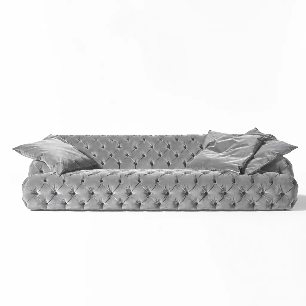 Gariette Deep Button Sofa