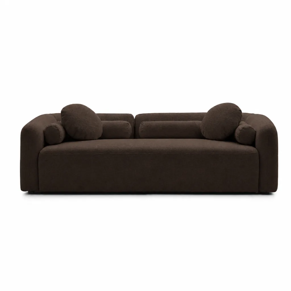 Glynnis 2 Seater Sofa (Sherpa) | Maison Luxe Interiors