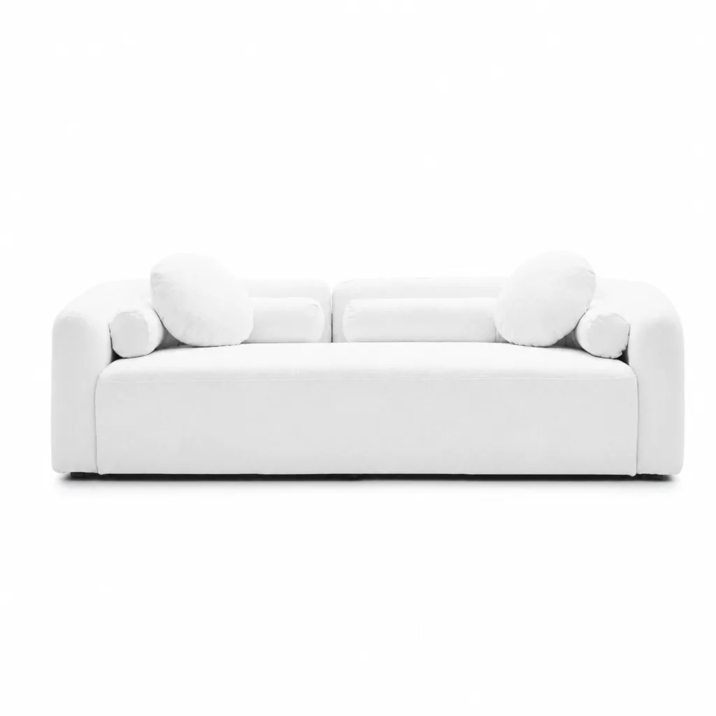 Glynnis 2 Seater Sofa (Sherpa) | Maison Luxe Interiors