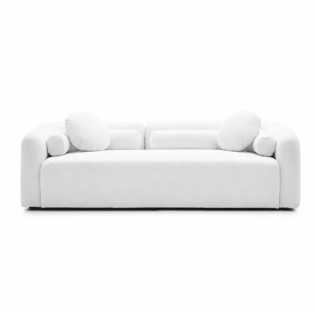 Glynnis 2 Seater Sofa (Sherpa) | Maison Luxe Interiors