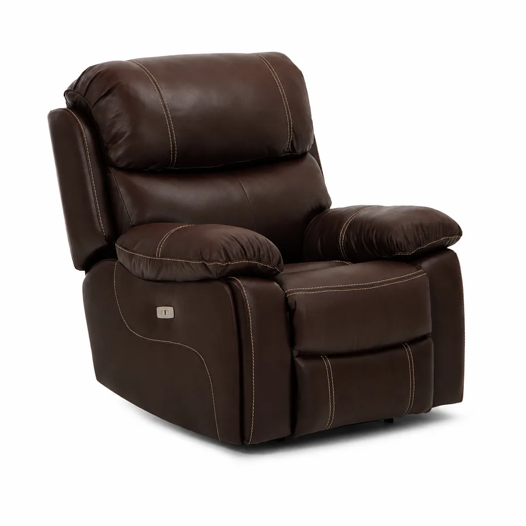 Halton Electric Single Recliner – Mocca