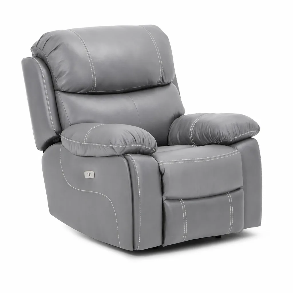 Halton Electric Single Recliner – Mocca