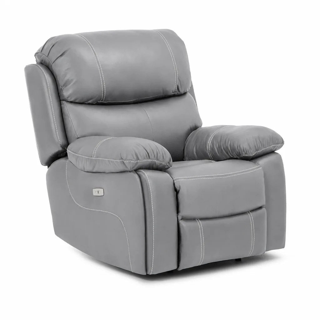 Halton Electric Single Recliner – Mocca