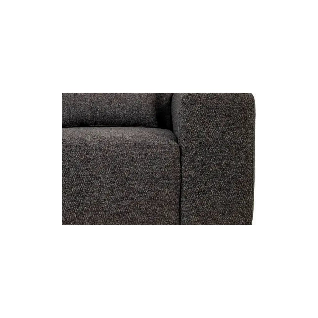 Hugo RHF Corner Modular Unit LuxGuard Staunch Carbon Closeup