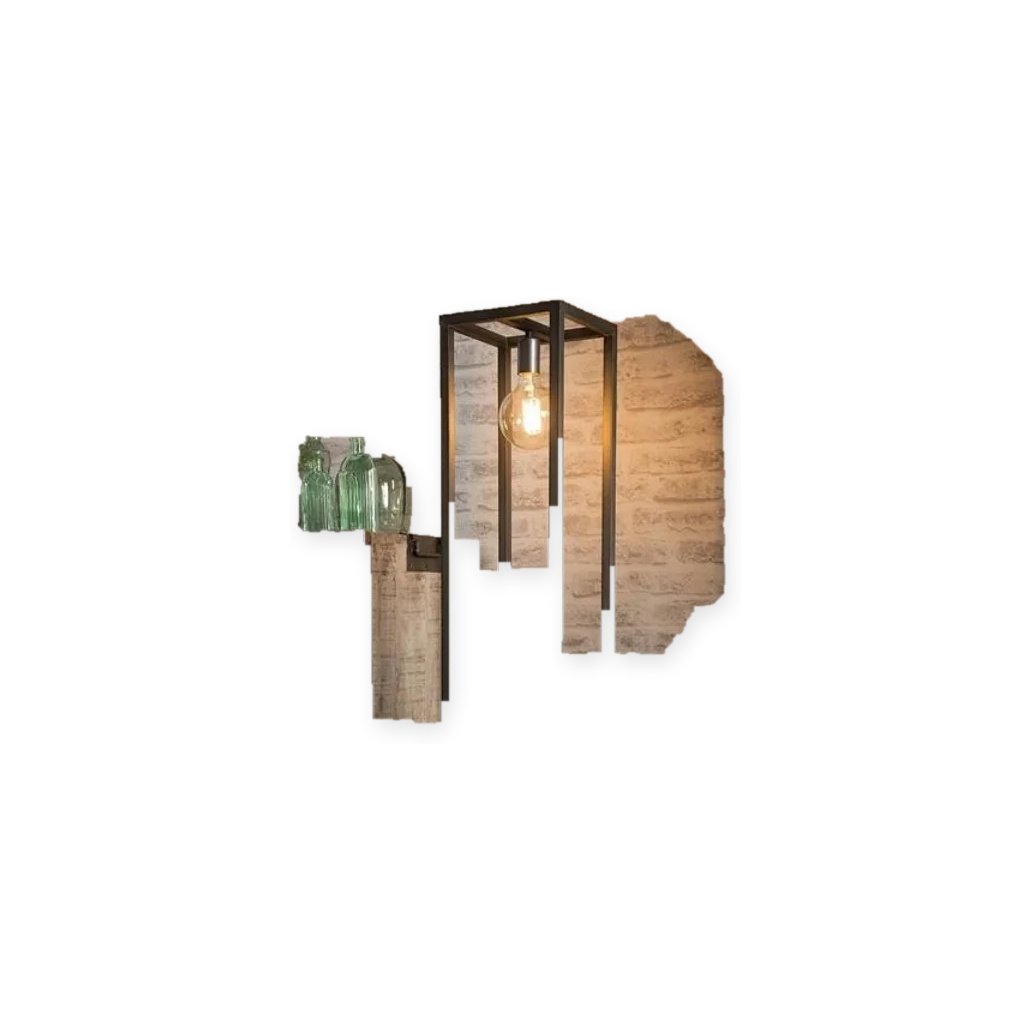 Melrose Floor Steel Lamp Side