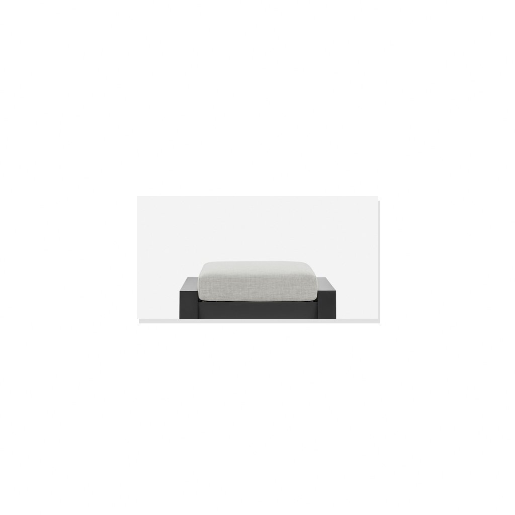 Jones Outdoor Ottoman Closeup