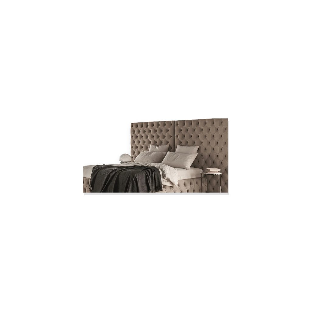 Lifestyle Allure Tufted Bedframe & Headboard Closeup